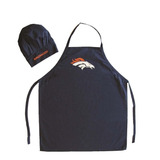 Denver Broncos Nfl Mandil Y Gorro De Chef 100% Original