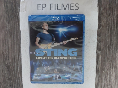 Sting - Live At The Olympia - Paris - Blu Ray Lacrado