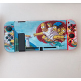 Carcasa Protector Nintendo Switch + Lámina Vidrio De Regalo