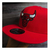 Gorra Newera Red Chicago Bulls Unitalla Snapback