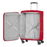 Valija Popsoda Samsonite Semi Rigida Grande Tsa Color Rojo