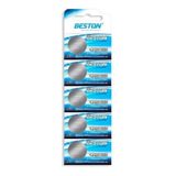 Baterias Pila Tipo Boton Beston Cr2025 3v Tirilla X5 Unidade