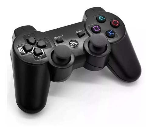 Joystick Compatible Con Ps3 Negro - Soy Gamer 