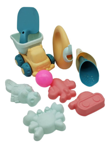 Set De Juguetes De Playa Y Baño Importado Para Niños 10 Pcs