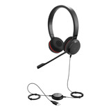 Jabra Evolve 30 Duo Con Conexión Usb / 3.5mm, Micrófono Con