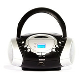 Radiograbador Daewoo Di-5038 Cd Bluetooth Aux Am Fm Color Negro/gris