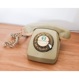 Teléfono De Disco Antiguo Retro Ideal Deco Vintage Envíos!!!