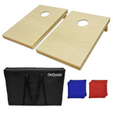 Set De Madera Maciza Gosports Premium Cornhole Regulacion De