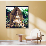 Cuadro Decorativo Moderno Buda Zen Feng Shui Yoga 70x70