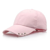 Gorro Jockey 3 Argollas Adulto Ajustable Estilo Harajuku