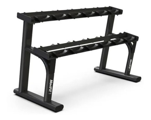 Rack Semi-profesional Para 10 Pares De Mancuernas