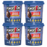 Pasta De Amendoim Chocolate/avelã Kit 4x Promoção Powerone