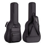 Cahaya Pulgadas Multi-bolsillos Bolsa Para Guitarra Acústica