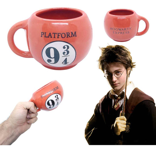 Caneca Harry Potter Plataforma 9 3/4 Presente Magico Oficial