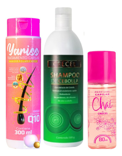 Yarissnano+champu+perfumecabell - L a $61