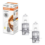 Par Lâmpada H3 Original Osram Halógena Farol Milha 12v 55w