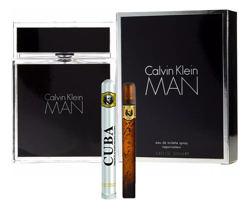 Calvin Klein Man 100ml  Original+perfume Cuba 35ml