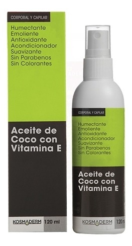  Aceite De Coco Con Vitamina E 120ml