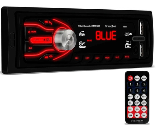 Radio Pendrive Mp3 Bluetooth Automotivo Fiat Novo Uno Way