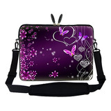 Funda Neopreno Laptop 17 - Mariposa Morada