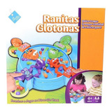 Juego De Mesa Ranitas Glotona Simil Tragabola El Duende Azul