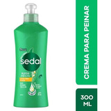 Crema Para Peinar Nutritiva Sedal Rizos Definidos X300ml X1u