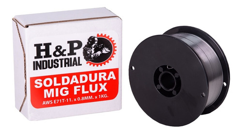 Alambre Mig Flux Core 0.8mm 1 Kilo Para Soldar Sin Gas