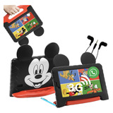Tablet M7 32gb Celular 7p + Capa Mickey Mouse Infantil + Kit