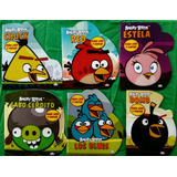 Lote X 6 Libros Para Pintar Angry Birds  Imprenta Mayuscula