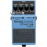 Pedal Bajo Boss Ceb-3 Bass Chorus - Oddity