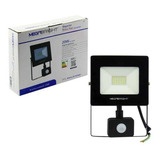 Foco Led Con Sensor De Movimiento Luz Blanca Exterior 20wtt