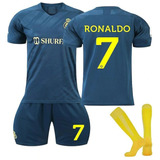 Uniforme Niño Al-nassr Fc Ronaldo Azul