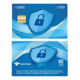 Smart Card Cartão Certificado Digital  A3pf Ou A3pj Crypto