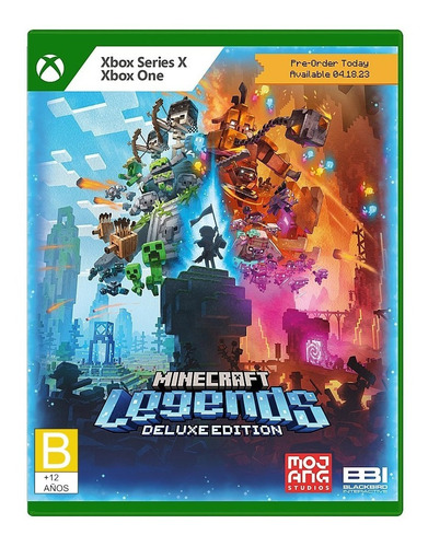 Minecraft Legends Deluxe Edition Xbox Series X Físico