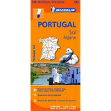 Mapa Regional Portugal Sul - Algarve, De Varios Autores. Editorial Michelin España Portugal S.a. En Español
