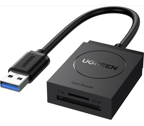 Leitor De Cartão Ugreen Usb 3.0 Para Sd +tf