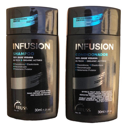 Truss Infusion Mini Shampoo + Condicionador Viagem 30ml