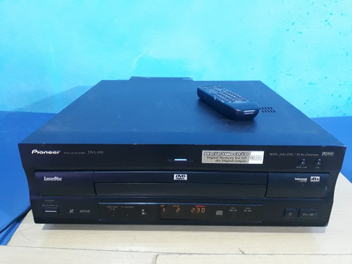 Laser Disc Pioneer Dvl-919