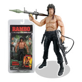 Boneco Rambo First Blood 18cm + Brinde - Pronta Entrega!