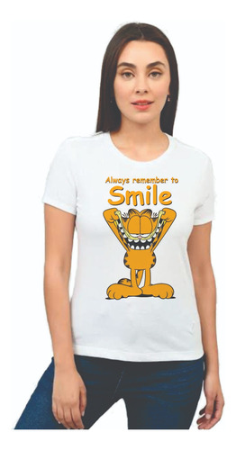 Playera Garfield - Garfield Smile
