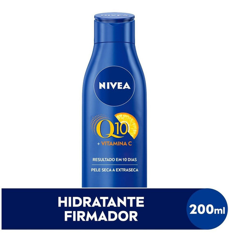 Loção Hidratante Firmador Q10 + Vitamina C 200ml Nivea