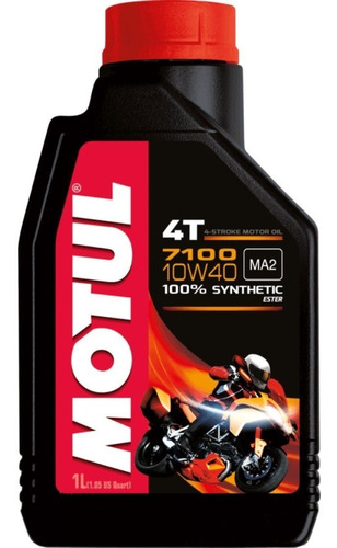 Aceite Motul 7100 10w-40 100% Sintetico El Mejor! Moto Delta