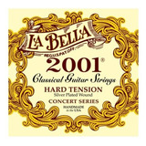 Set Cuerdas Guitarra Clásica La Bella 2001h Alta Tensión