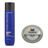  Shampoo Matrix Para Tonos Cobrizos Brass Off 300 Ml