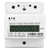 Medidor Consumo Energia Kwh 110/220v 100a Watthorimetro 
