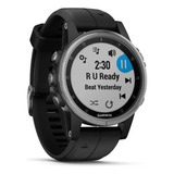 Smartwatch Garmin Fenix 5s Plus Plateado Triatlon