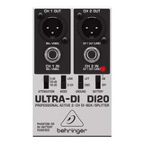 Caja Directa Behringer Ultra-di Di20 Activo