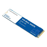 Unidad Estado Sólido Western Digital Blue Sn570 250gb Pcie