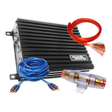 Potencia Sound Magus Dk600 600w Rms Monoblock + Kit Cable