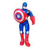 Capitan America Avengers Juguete Figura Muñeco Articulado